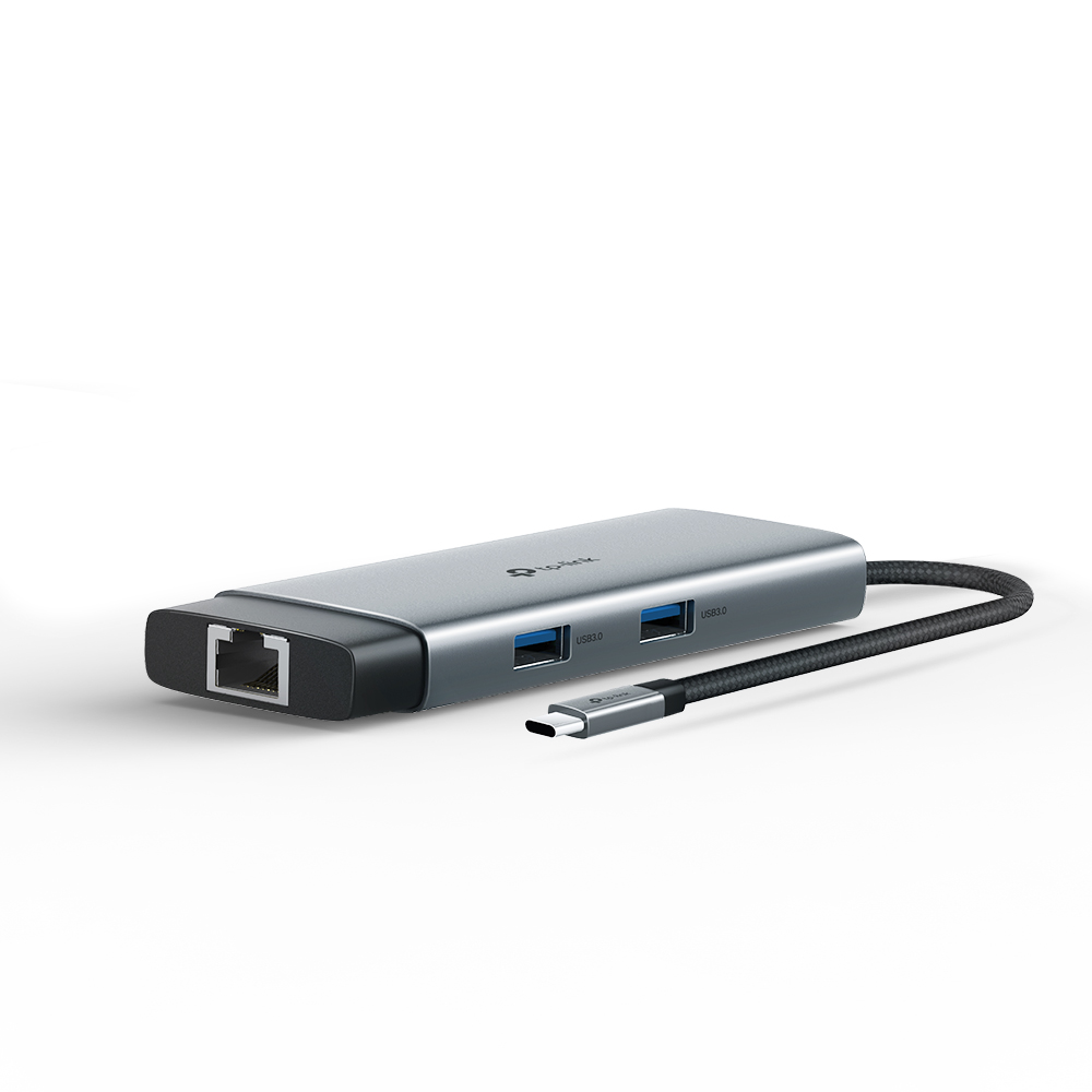 티피링크 USB-C 6포트 다기능 허브 USB 3.0 이더넷연결 HDMI UH6120C - 상세 이미지 3