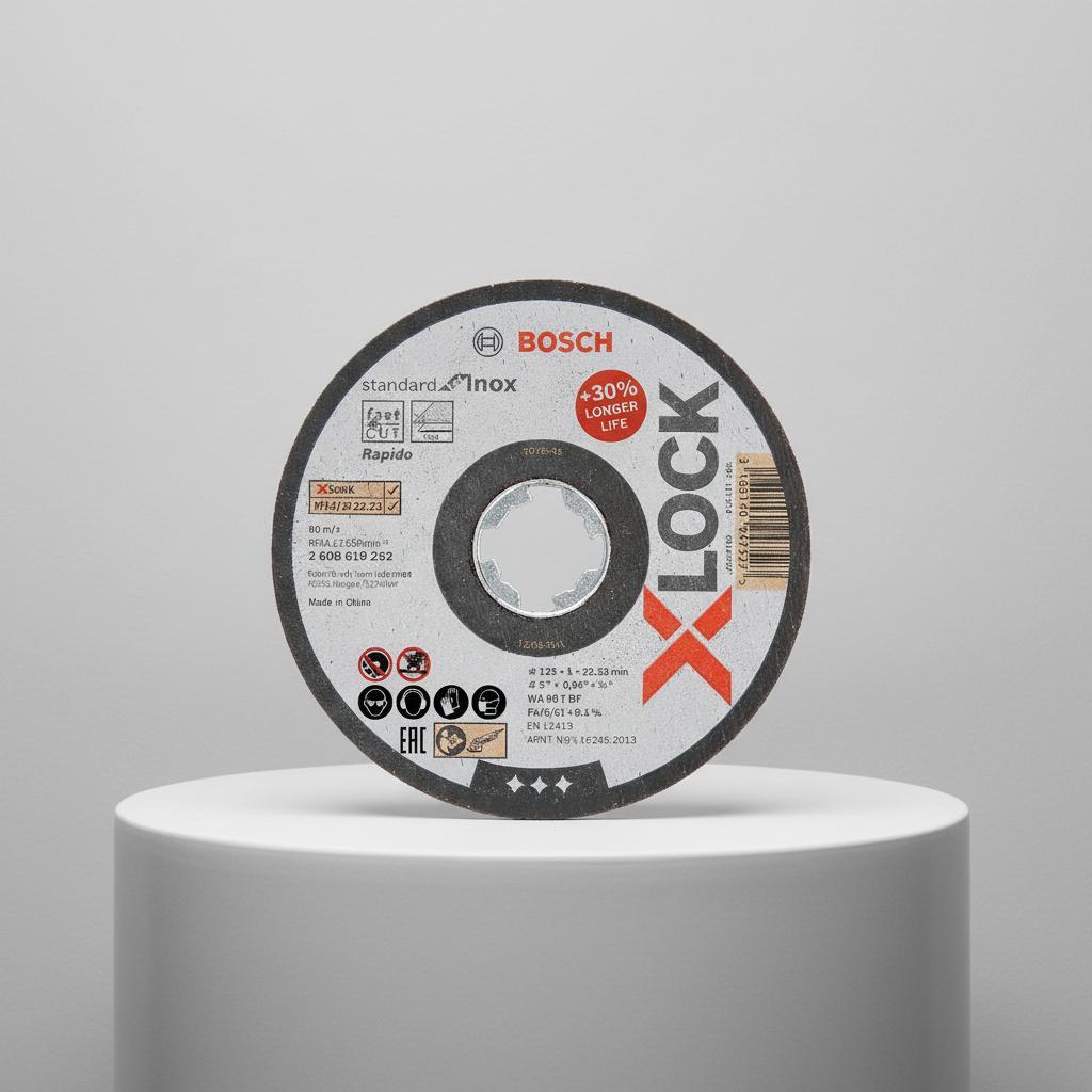 보쉬 엑스락 절단석 5인치 X-LOCK 그라인더날 - 상품 이미지