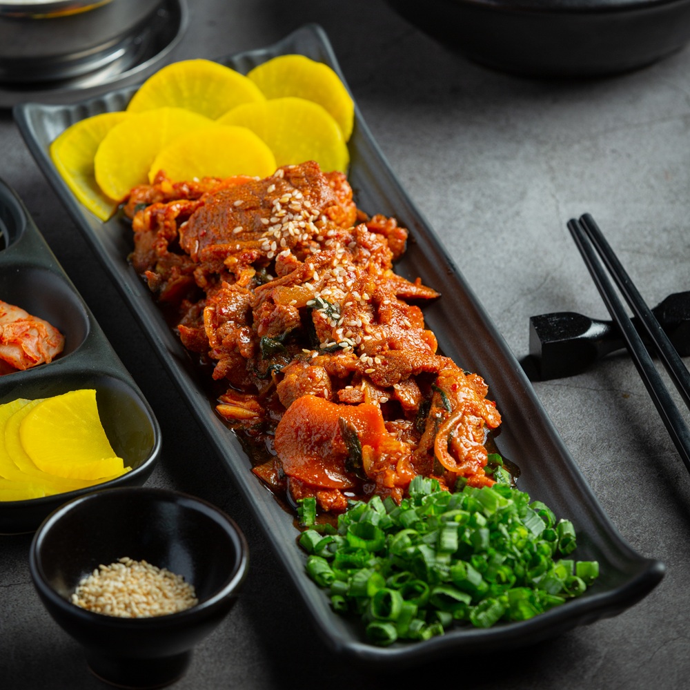 한돈 뒷고기 제육볶음 1kg 대용량 - 상품 이미지
