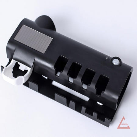 별추샤인 태양광충전 모션감지 무선 칫솔살균기 블랙 홀더W 면도기걸이대 벽걸이칫솔꽂이