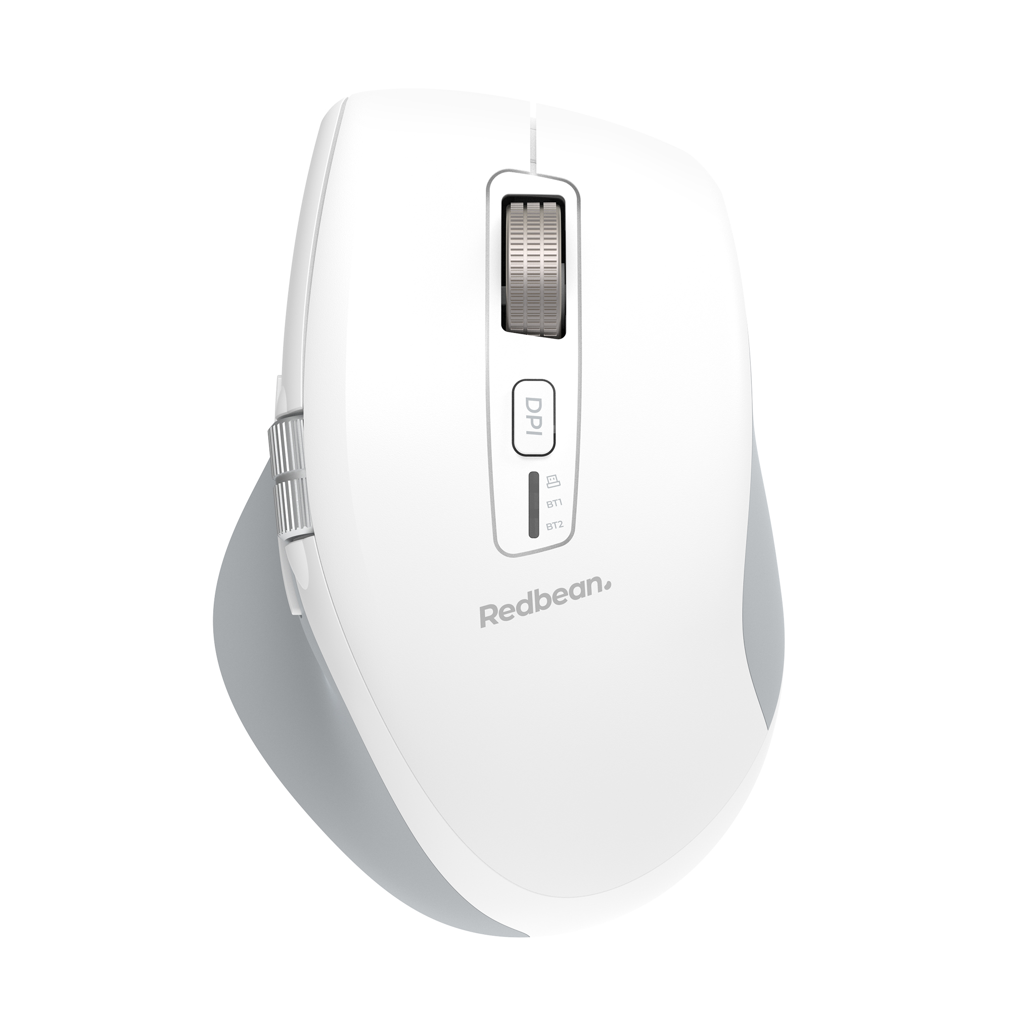 레드빈 세미 버티컬 마우스 무한휠 사무용 블루투스마우스 무선 C타입 무소음마우스 A59R