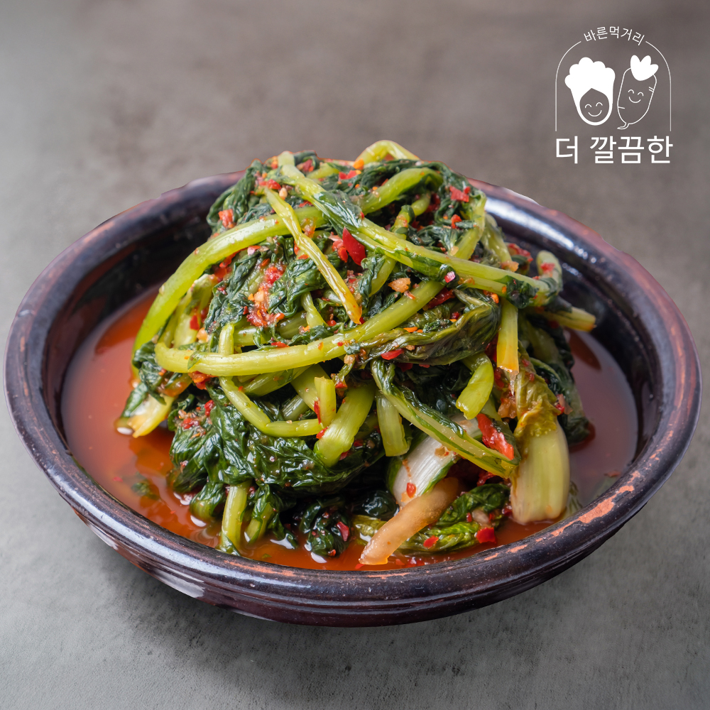 더깔끔한경기도식 국산 열무김치 프리미엄 3kg, 1개 - 상품 이미지