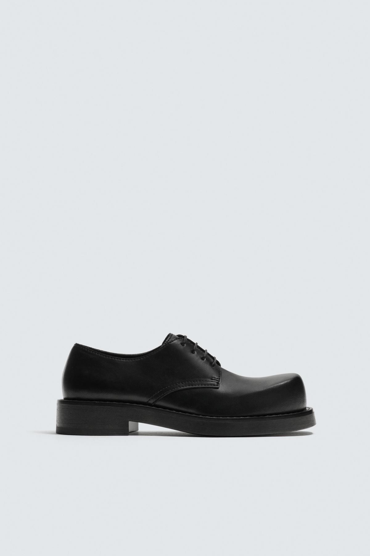 자라 청키 클래식 더비화 블랙 스퀘어토 2460/620 BLACK - 메인 이미지