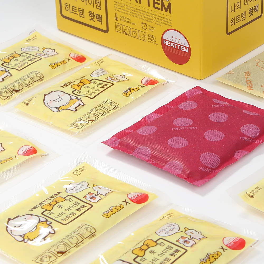 미니 핫팩 사용 예시