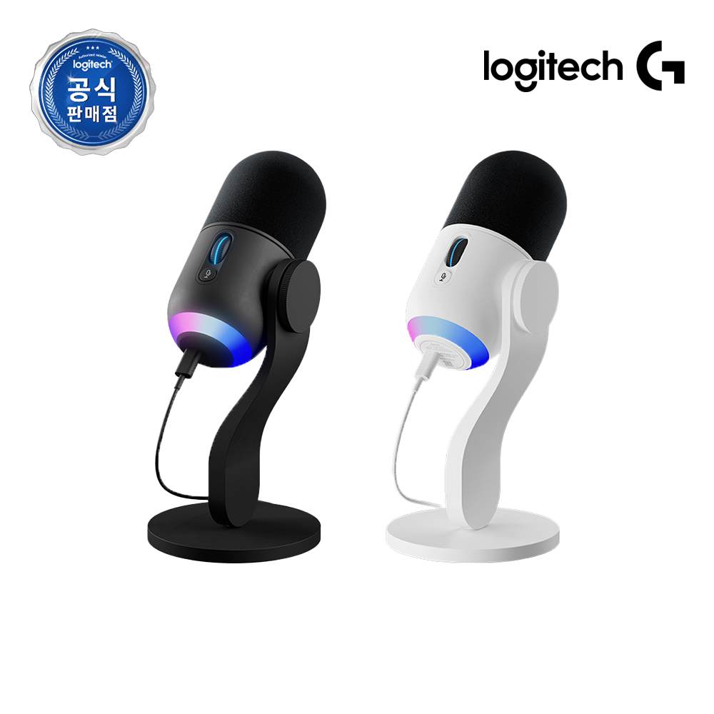 로지텍코리아 로지텍G BLUE YETI 예티 GX RGB 게이밍 다이내믹 마이크 - 메인 이미지