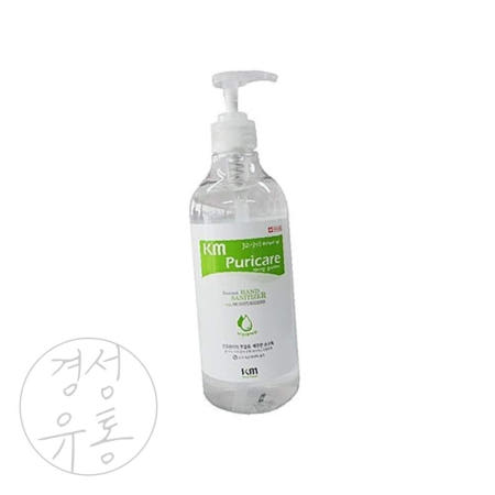 로공이 CQ-SA 케이엠 퓨리케어 손소독제 500ml 손소독젤 병원손소독제
