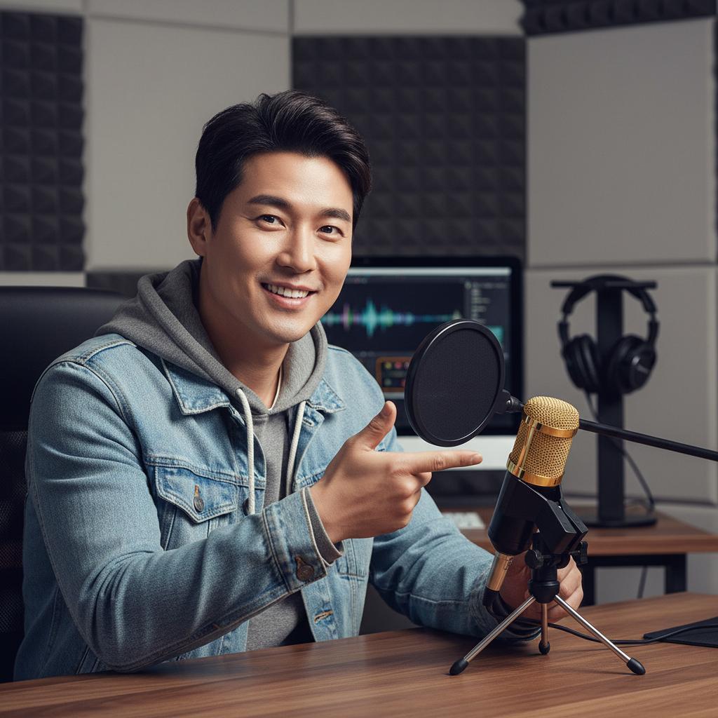스튜디오 USB 에코 콘덴서마이크 - 상품 이미지