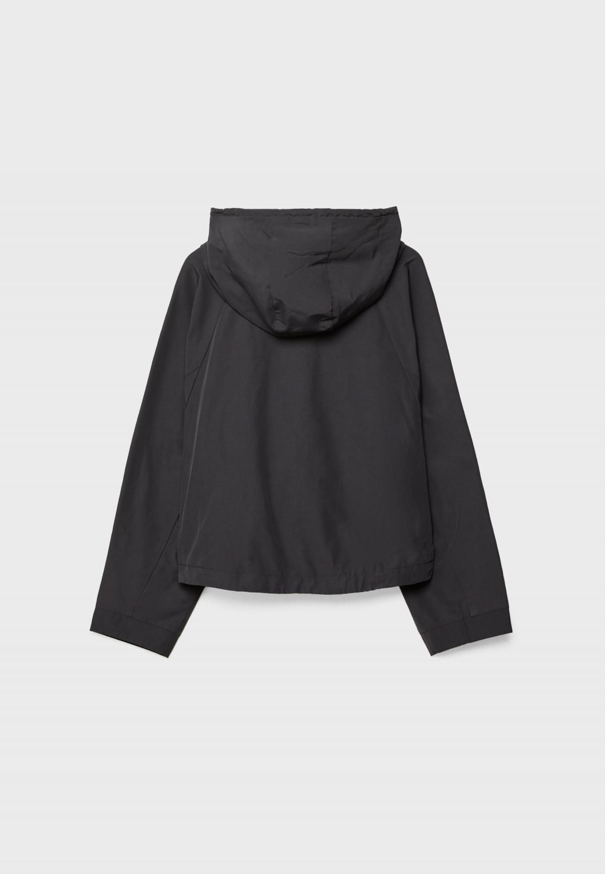 스트라디바리우스 테크니컬 크롭 후드 바람막이 자켓 5791/326 BLACK - 상세 이미지 2