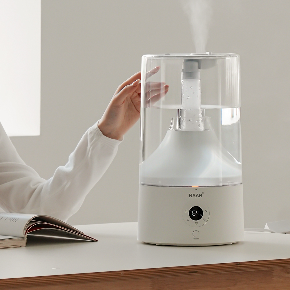 가정용 5L 대용량 아기 신생아 가열 살균 간편세척 무드등 복합식 가습기 HD800HA