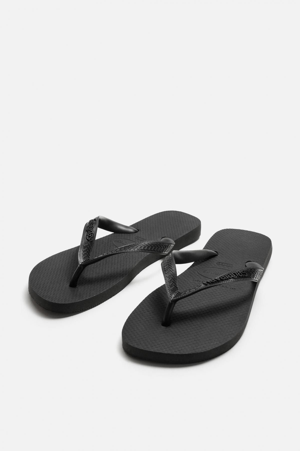 자라 하바이아나스 x 러버 샌들 2785/520 BLACK - 상세 이미지 2