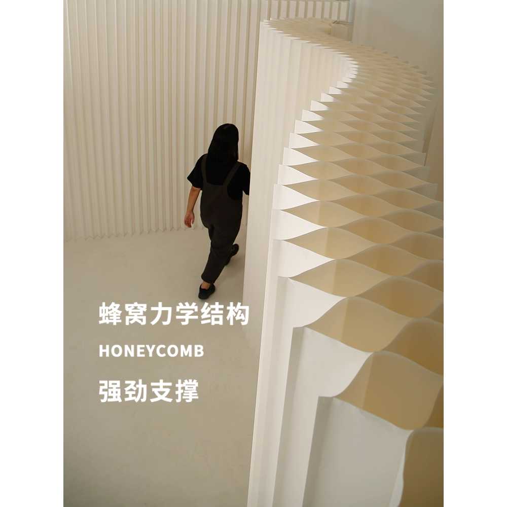 전시 가벽 접이식 스크린 가림막 아코디언 파티션 180x300x44 - 상세 이미지 5