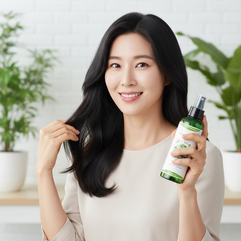 헤어스프레이 200ml 모발 영양 - 상품 이미지