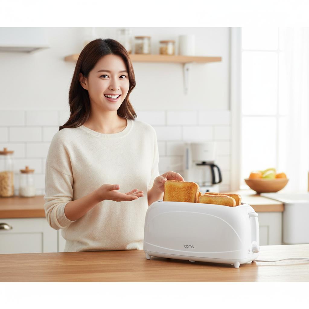 토스터기 식빵 4개를 한번에 4슬라이스 토스터 - 상품 이미지