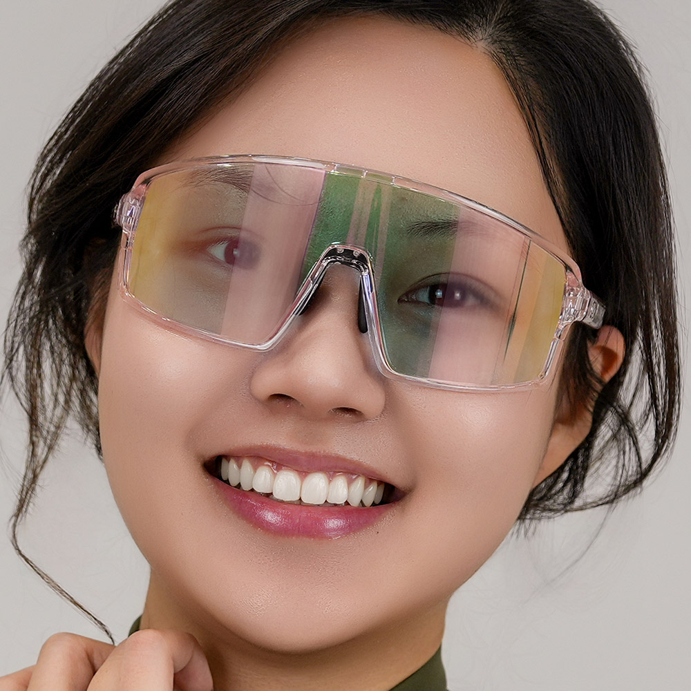 아크로 알레도스 미러 변색 렌즈 선글라스 골프, 런닝, 테니스, 등산, 자전거 스포츠 고글 - 상세 이미지 4
