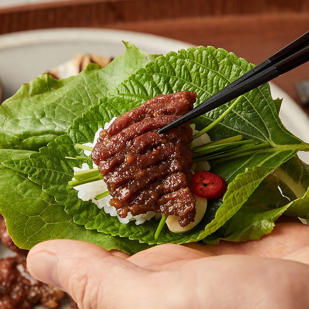 [우리 한돈] 남양주 40년맛집 양념 돼지갈비 밀키트 장우가든 한돈양념구이 600g, 1개 - 상세 이미지 2