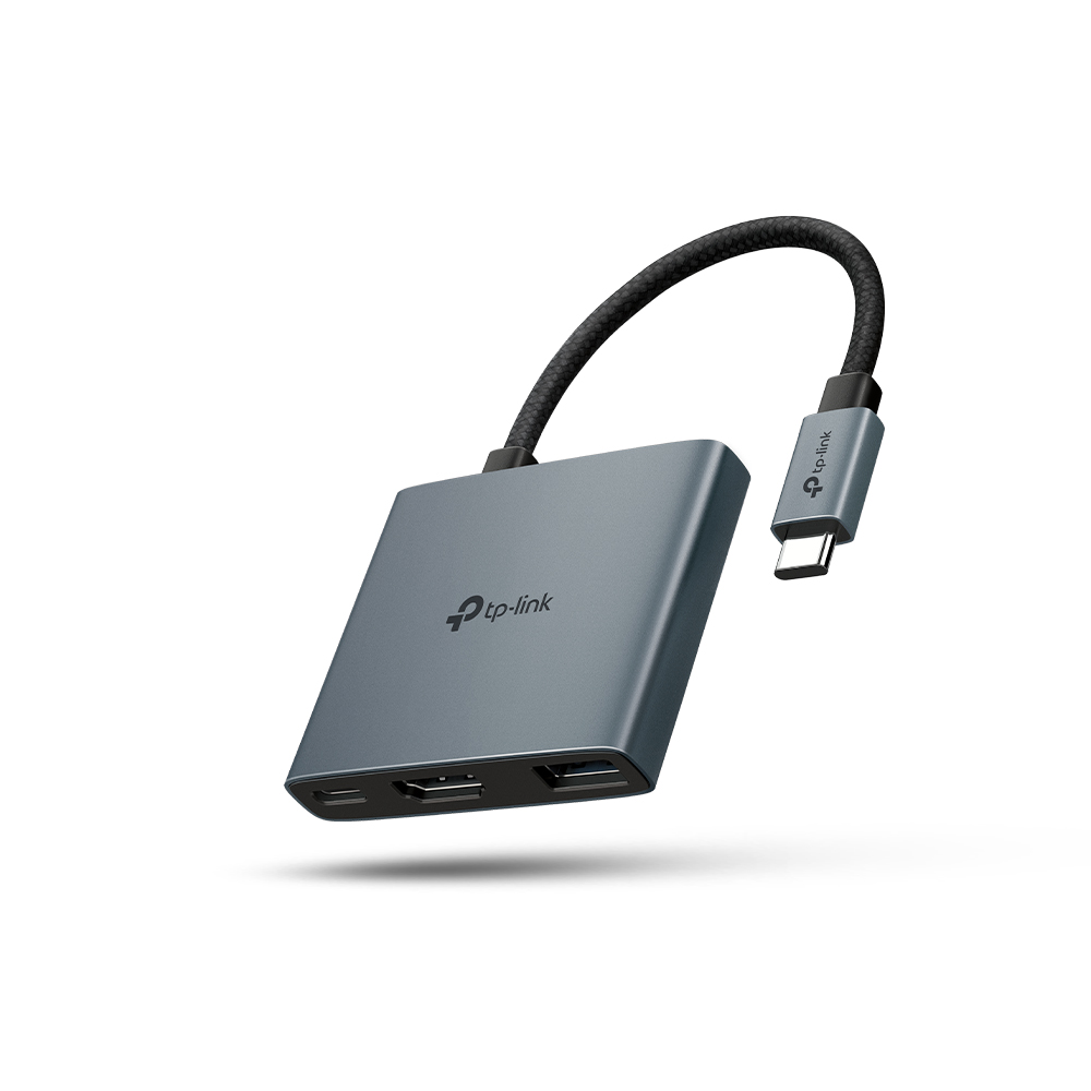 티피링크 USB-C 3포트 다기능 허브 USB 3.0 HDMI UH3020C - 상품 이미지