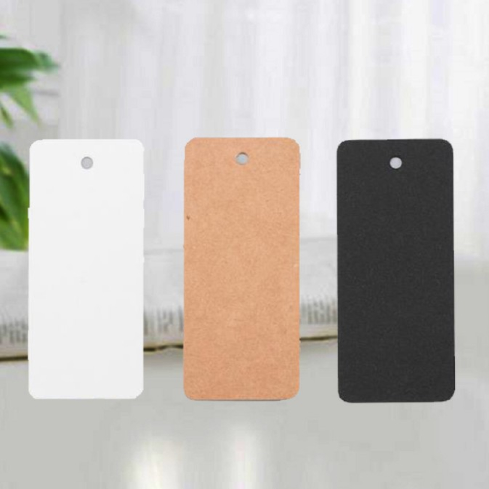 무지 종이 행택 라벨 상품택 상표택 라벨지 300P - 상세 이미지 4