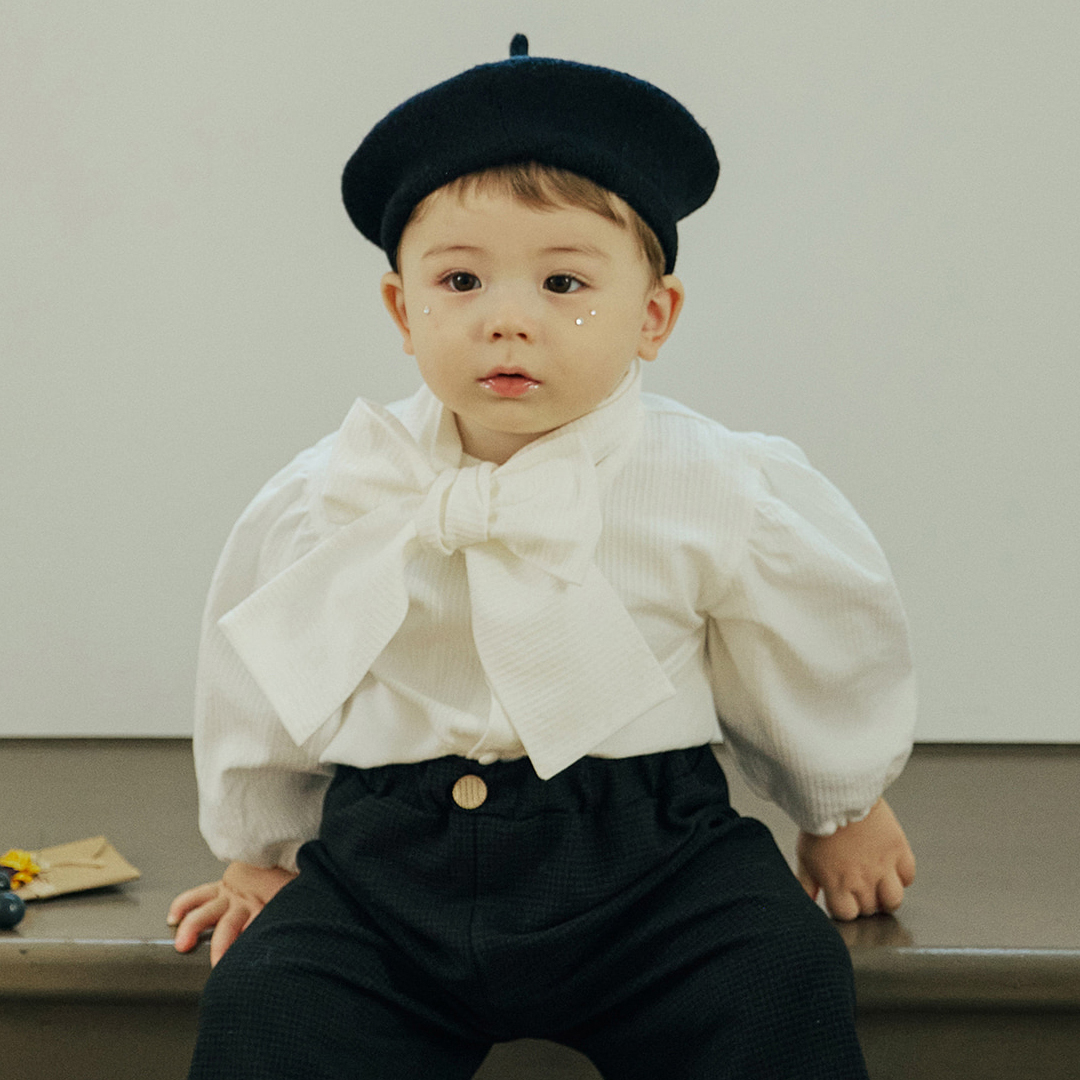 돌잔치 촬영의상 하객룩 벨마 블라우스