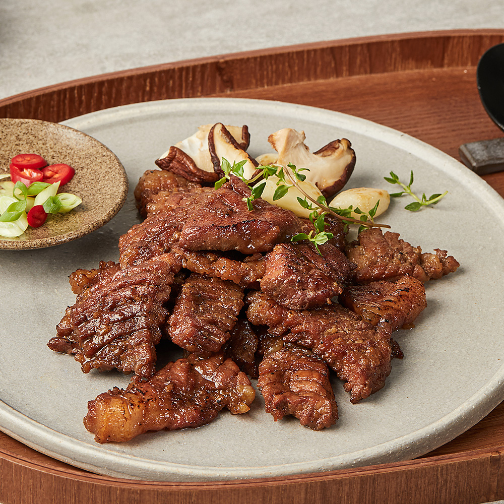 [우리 한돈] 남양주 40년맛집 양념 돼지갈비 밀키트 장우가든 한돈양념구이 600g, 1개 - 상품 이미지