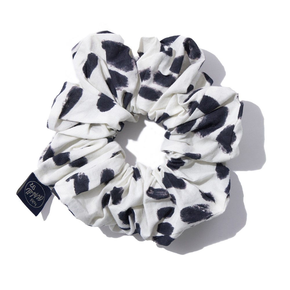 hakit97 Ink Drop hair scrunchie Big Dot - 상품 이미지