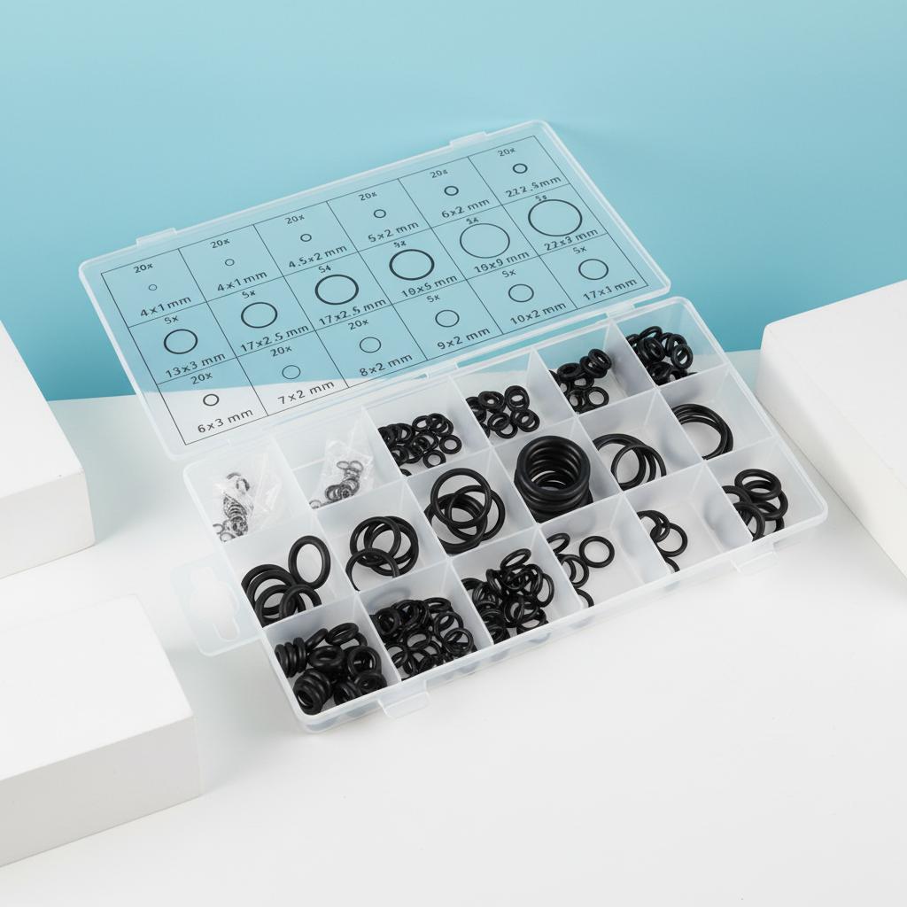 고무링 고무오링 O링 오일링 패킹 수리 키트 255pcs - 메인 이미지