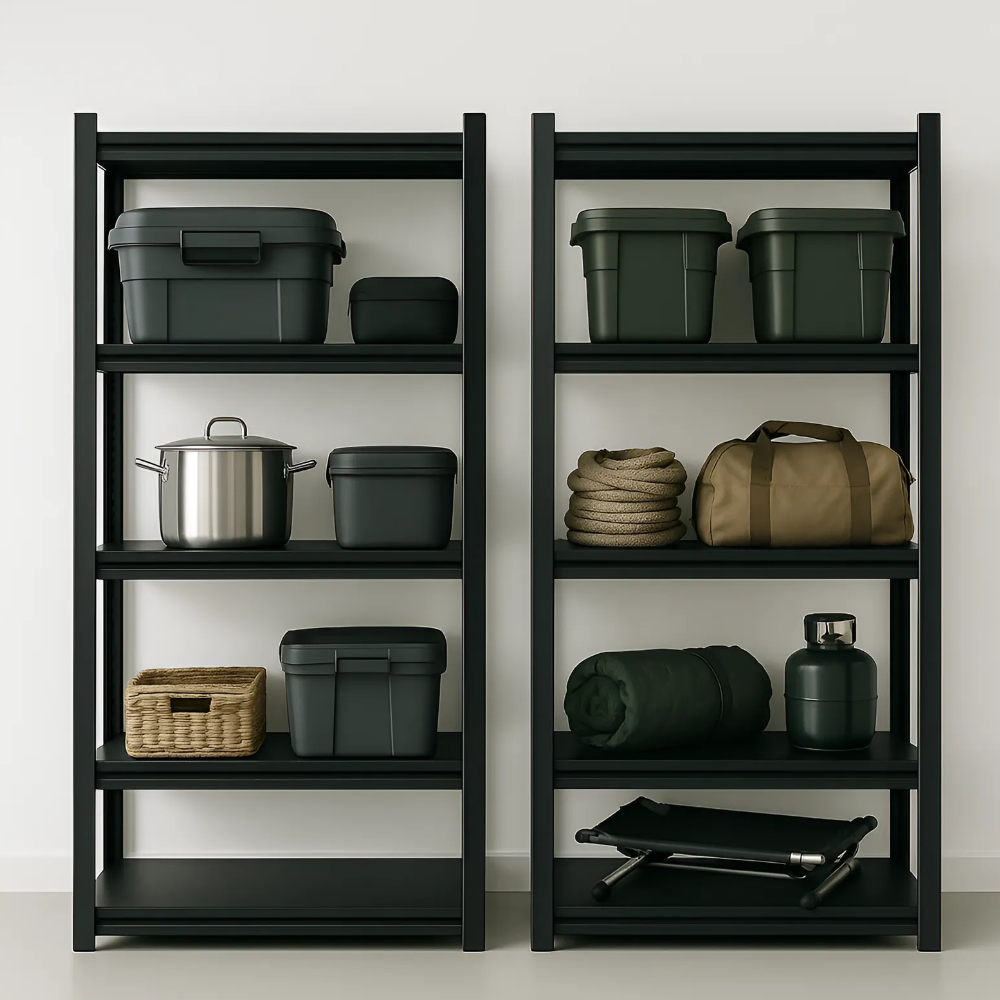 베란다수납장 거실 철제 수납장 틈새 조립식 다용도 제작 4단 600