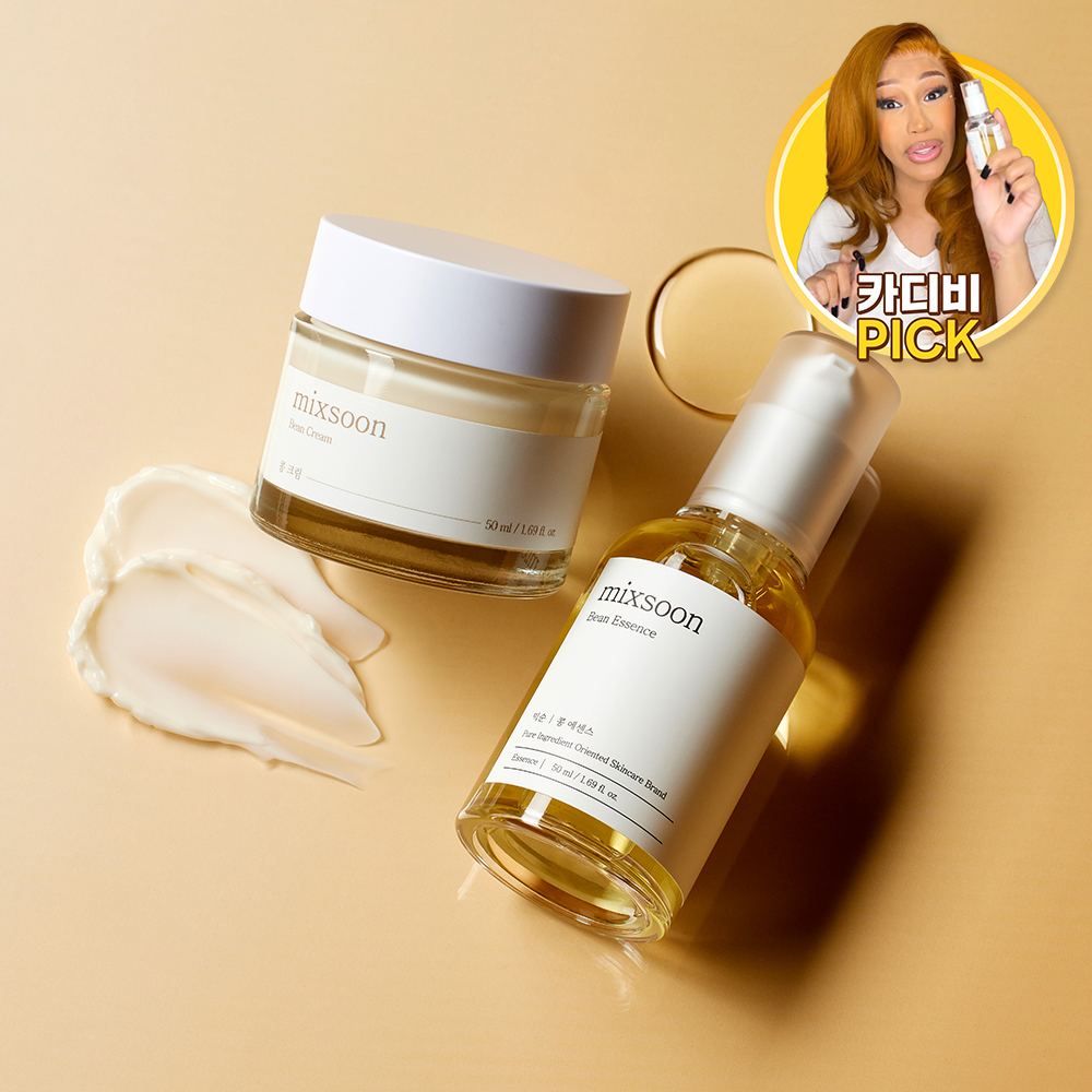 믹순 발효콩 광채 2종 기획세트(콩 에센스 50ml + 콩 크림 50ml)
