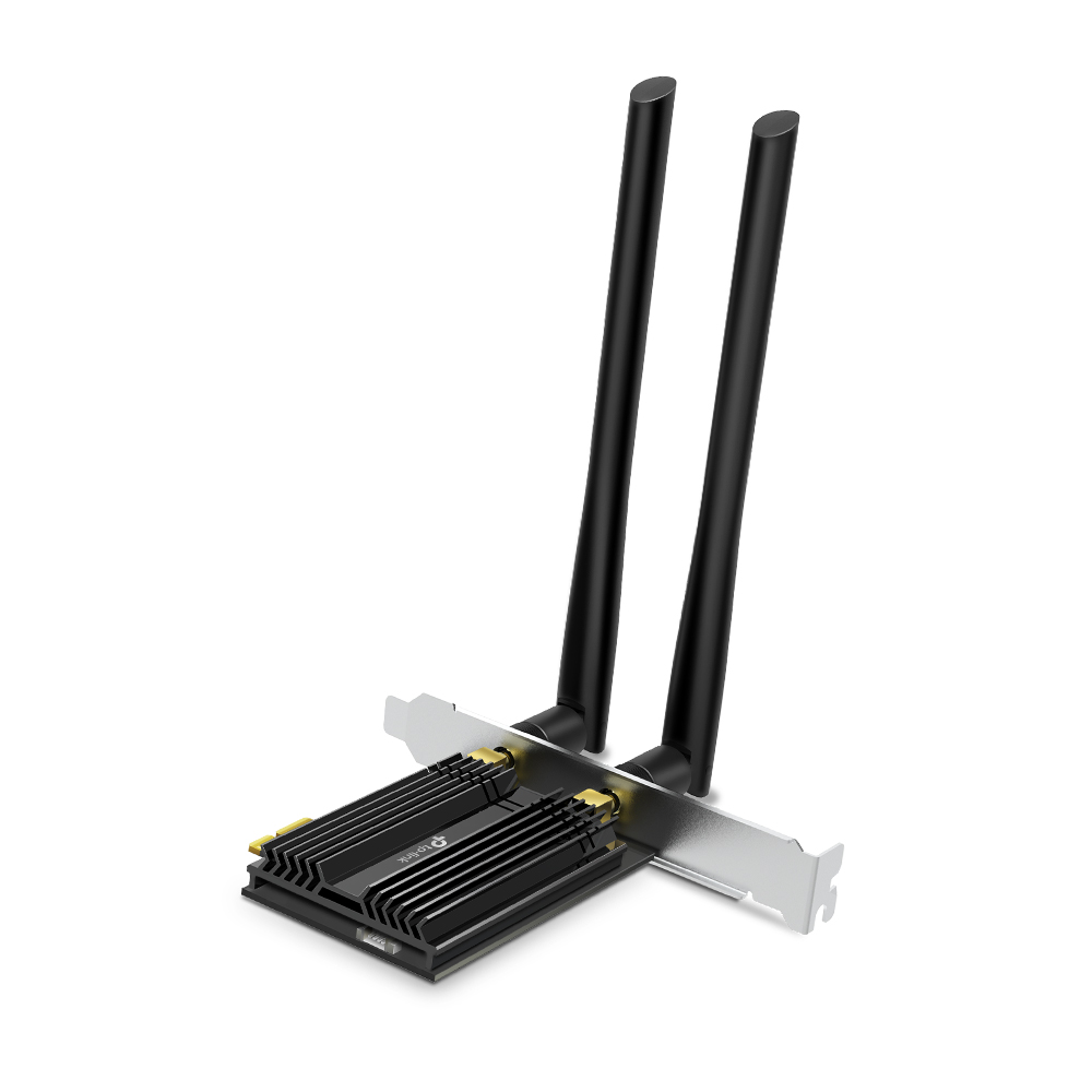 티피링크 Archer TX50E 3000Mbps Wi-Fi6 블루투스 5.3 듀얼밴드 데스크탑 PCI-e 무선랜카드 블루투스 동글이 - 상품 이미지