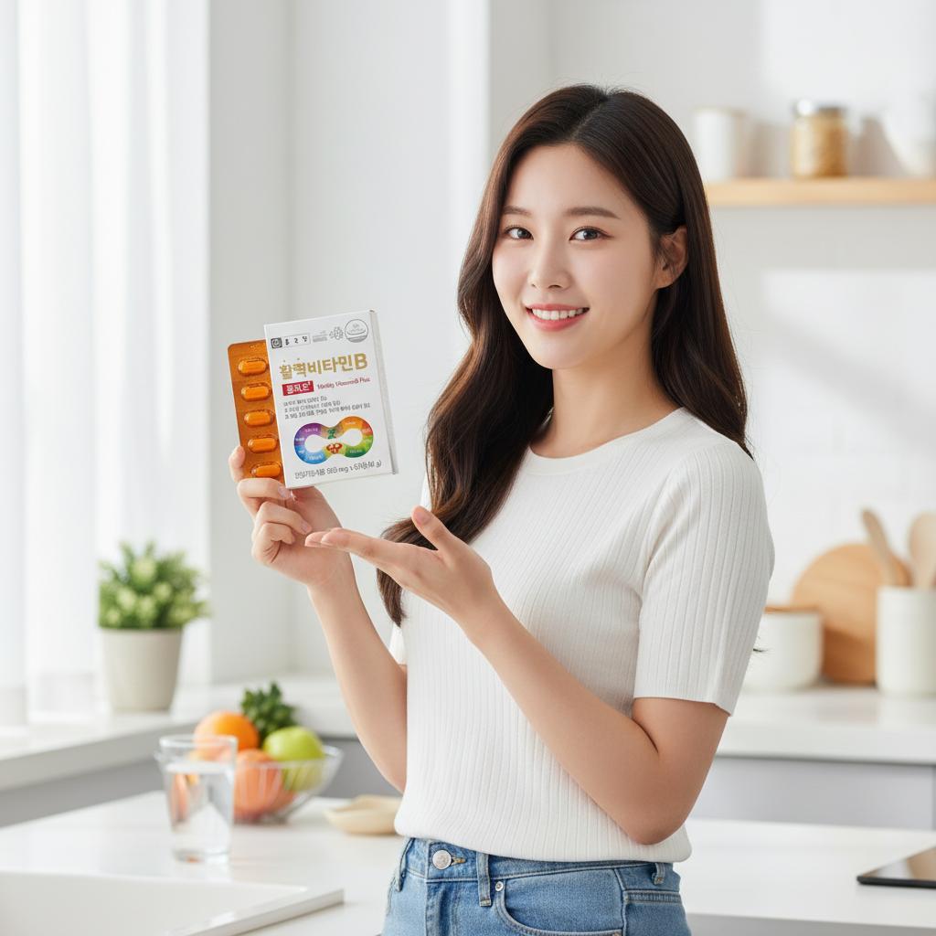 종근당 활력 비타민B 플러스 800mg x 60정 - 메인 이미지