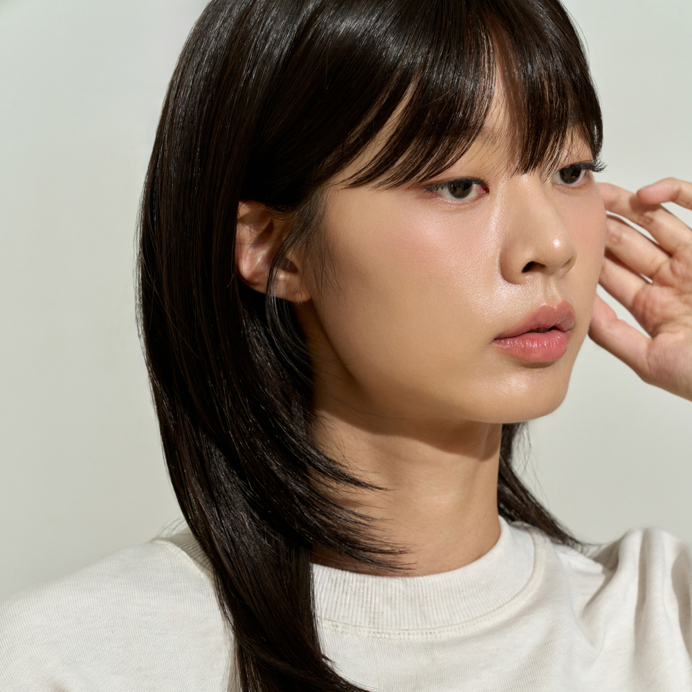 수제통가발 중단발 레이어드 허쉬컷 드라이 여자가발 한나 - 상세 이미지 5