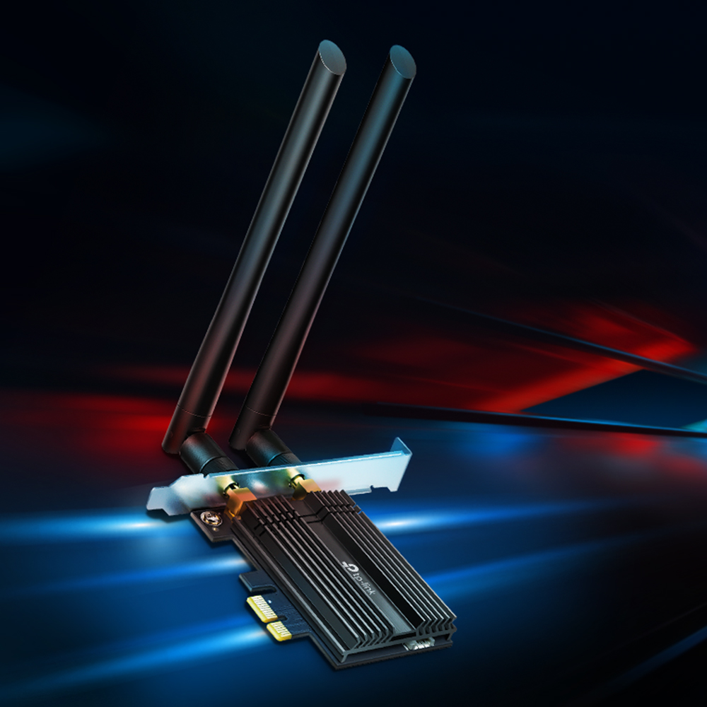 티피링크 Archer TX50E 3000Mbps Wi-Fi6 블루투스 5.3 듀얼밴드 데스크탑 PCI-e 무선랜카드 블루투스 동글이 - 상세 이미지 2