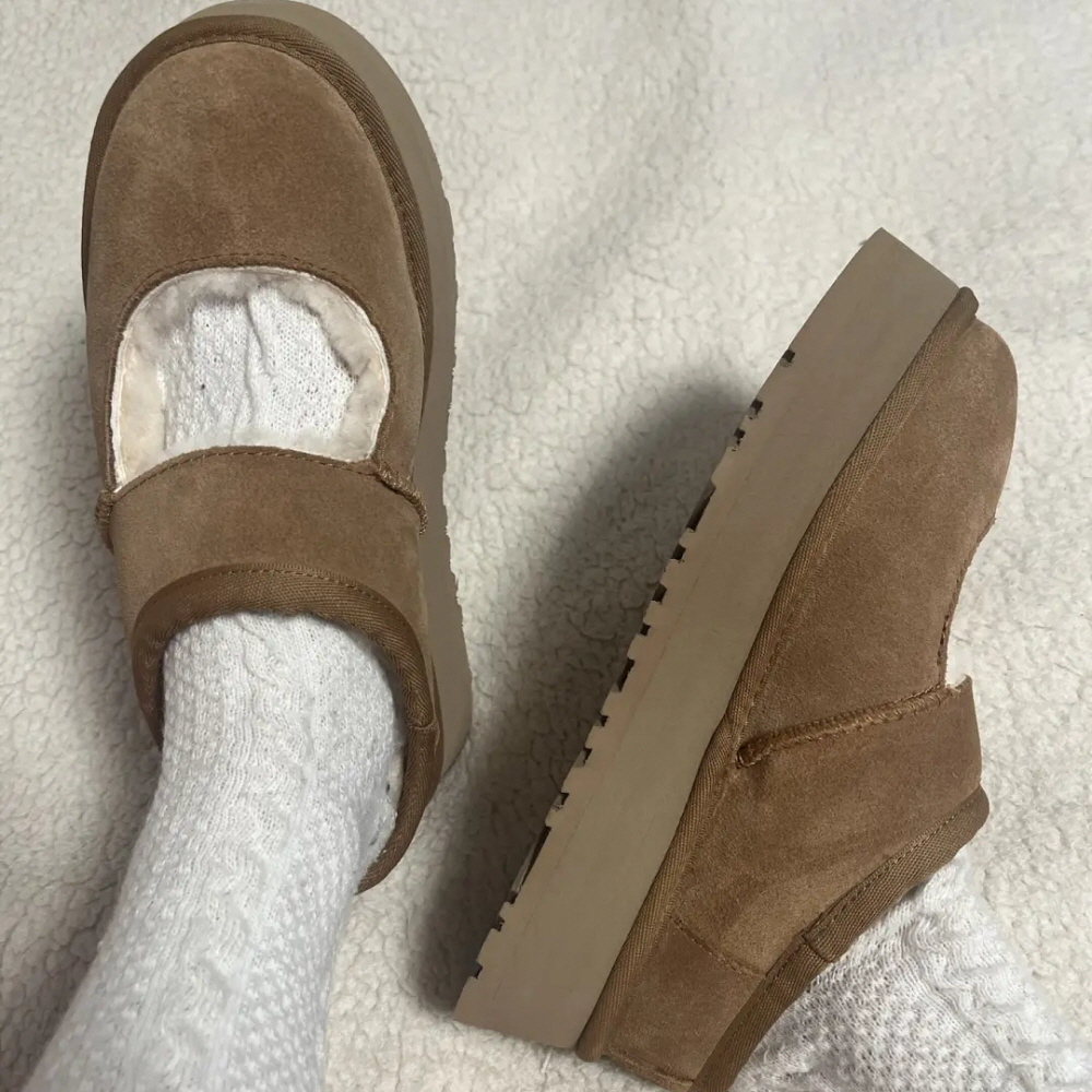 UGG 어그 25FW 비아 메리제인 체스트넛 1167612 - 상세 이미지 4