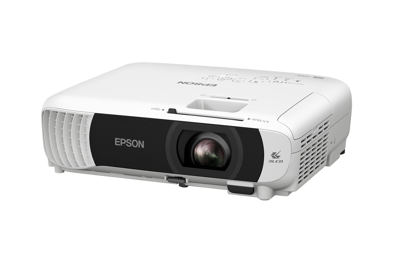 엡손 빔프로젝터 EB-W55 4000안시 LCD 회의실 거실 티비 학원 천장 강의용 - 메인 이미지