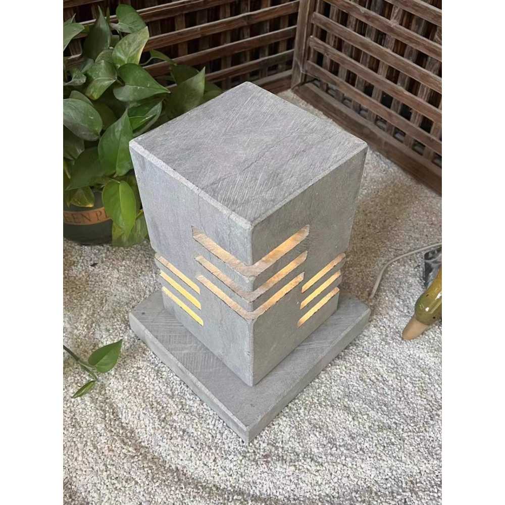 석탑 석등 정원 장식 조경용 전통 석조 인테리어용 높이 40cm - 상세 이미지 3