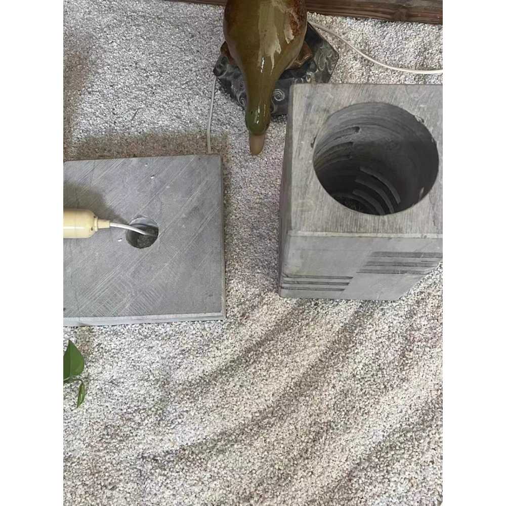 석탑 석등 정원 장식 조경용 전통 석조 인테리어용 높이 40cm - 상세 이미지 4