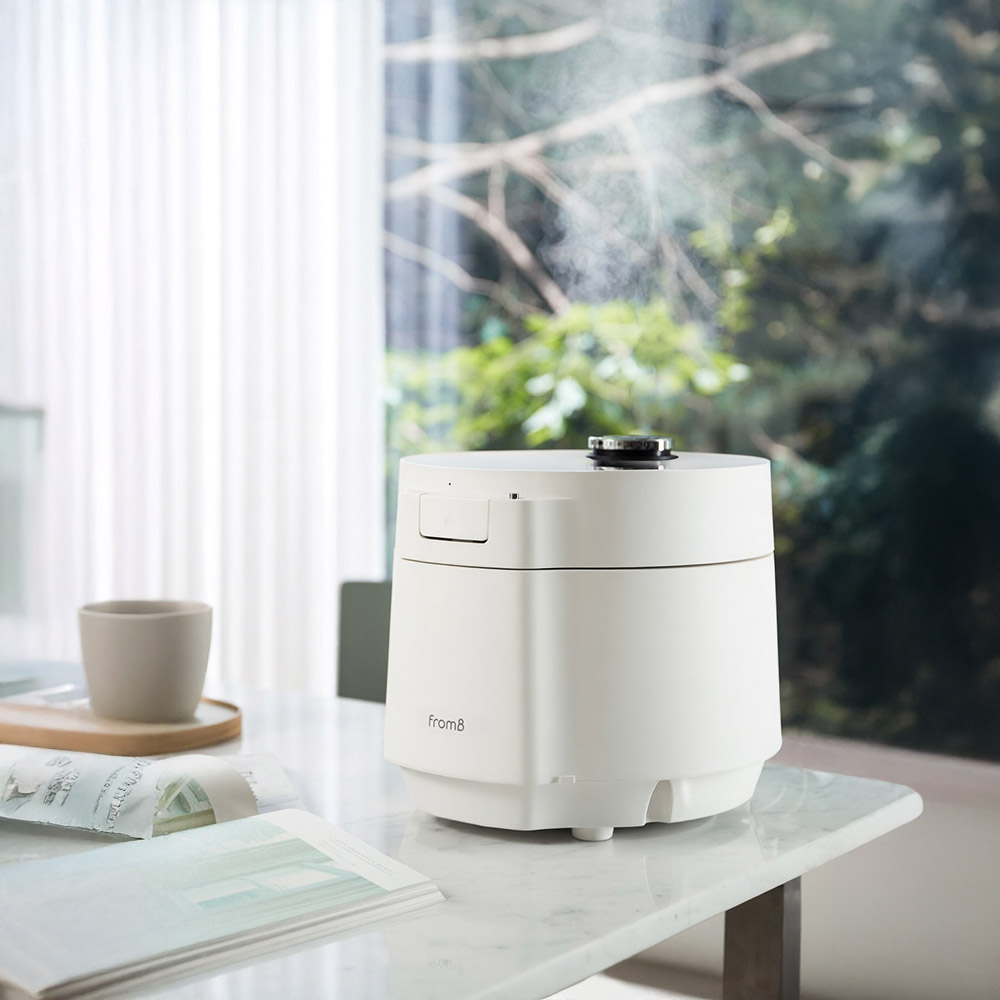 프롬비 100도 아기 가열식가습기 대용량 저소음 FD233 화이트