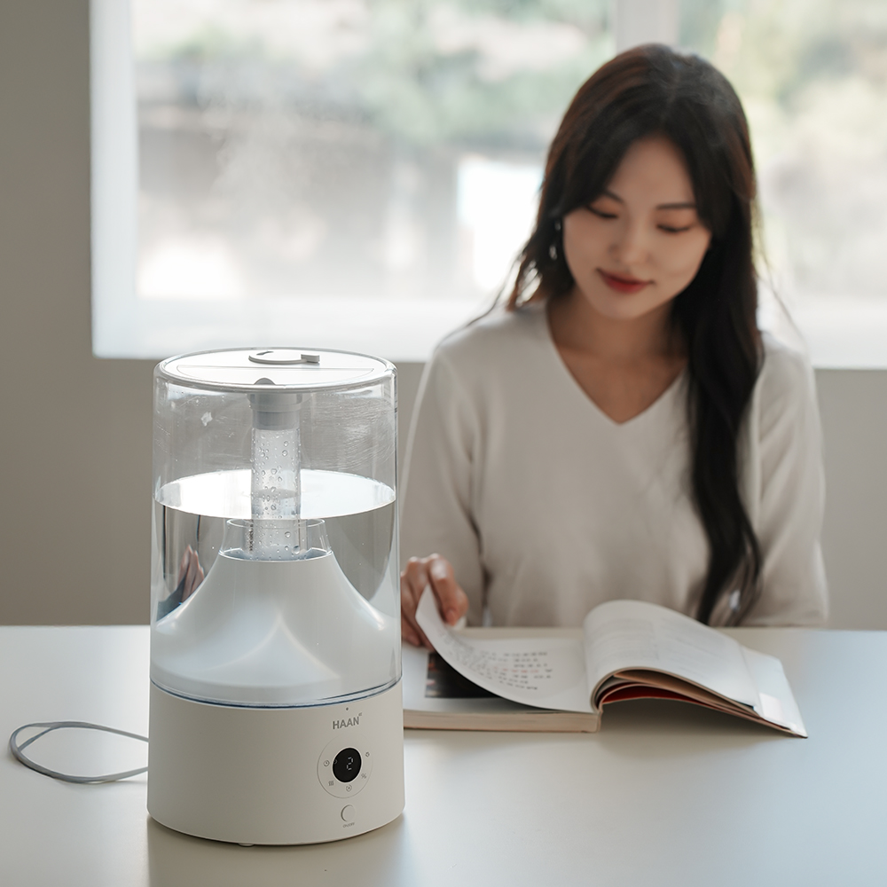 가정용 5L 대용량 아기 신생아 가열 살균 간편세척 무드등 복합식 가습기 HD800HA