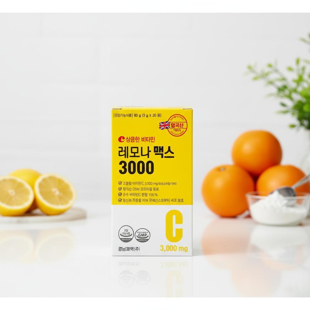 상큼한 비타민 레모나 맥스 3000 20포 - 상품 이미지