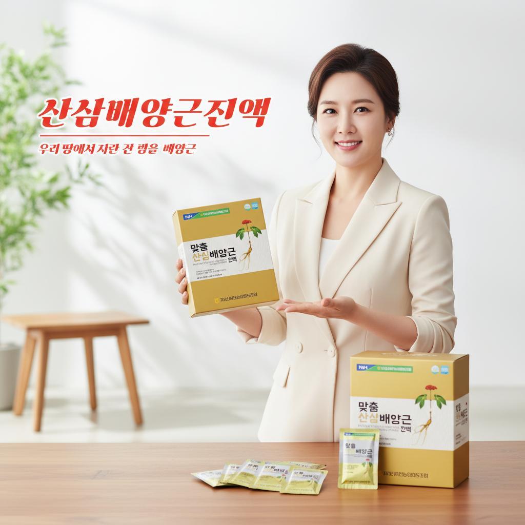 지리산마천농협 맞춤 산삼배양근 진액 건강즙 70ml x 30포 - 상품 이미지
