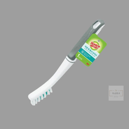 보급창고5호점 스카치브라이트 틈새 브러쉬 베란다창틀청소 청소용솔