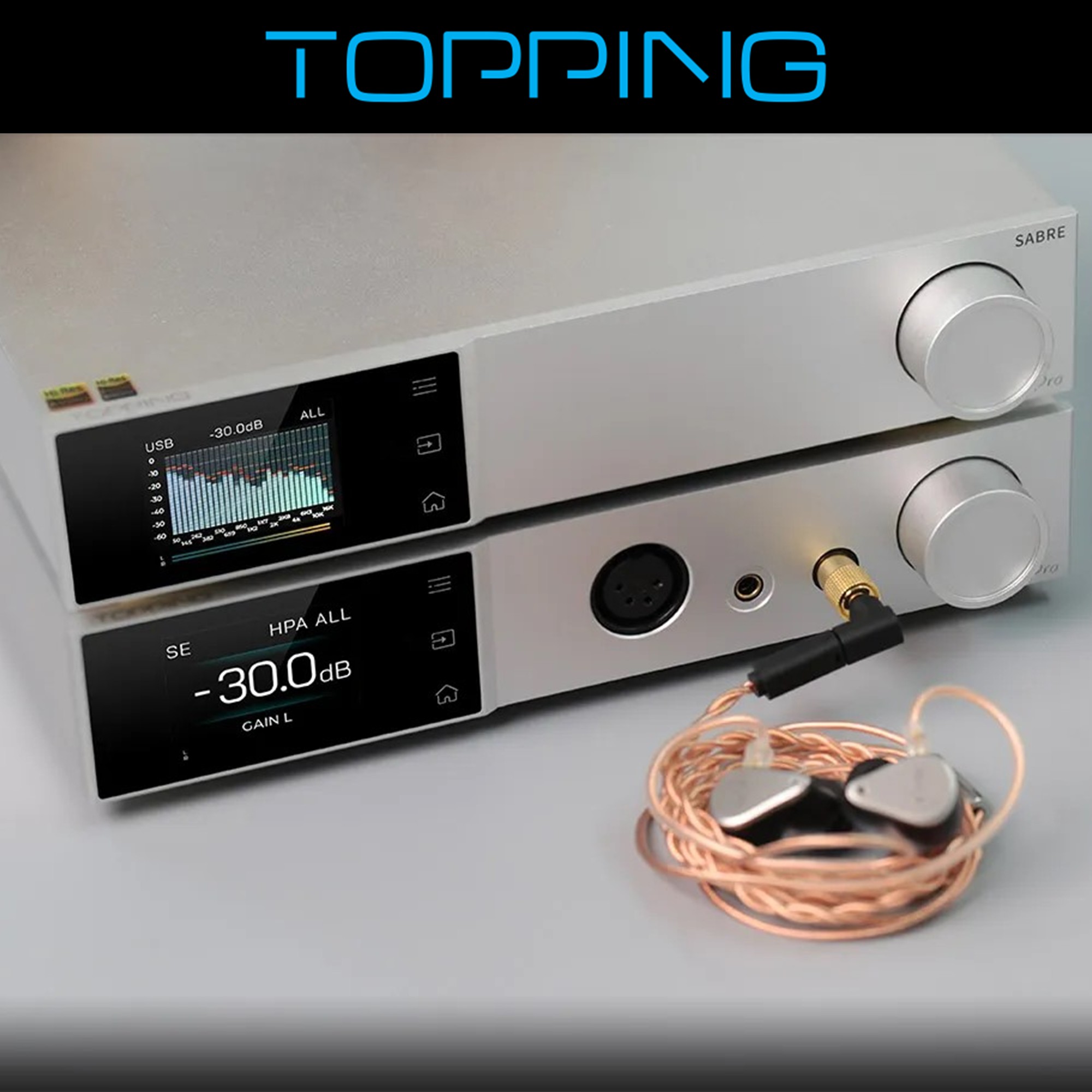 TOPPING 토핑 A70 Pro 헤드폰앰프 고해상도 밸런스드 설계 국내정식수입제품 이미지 4