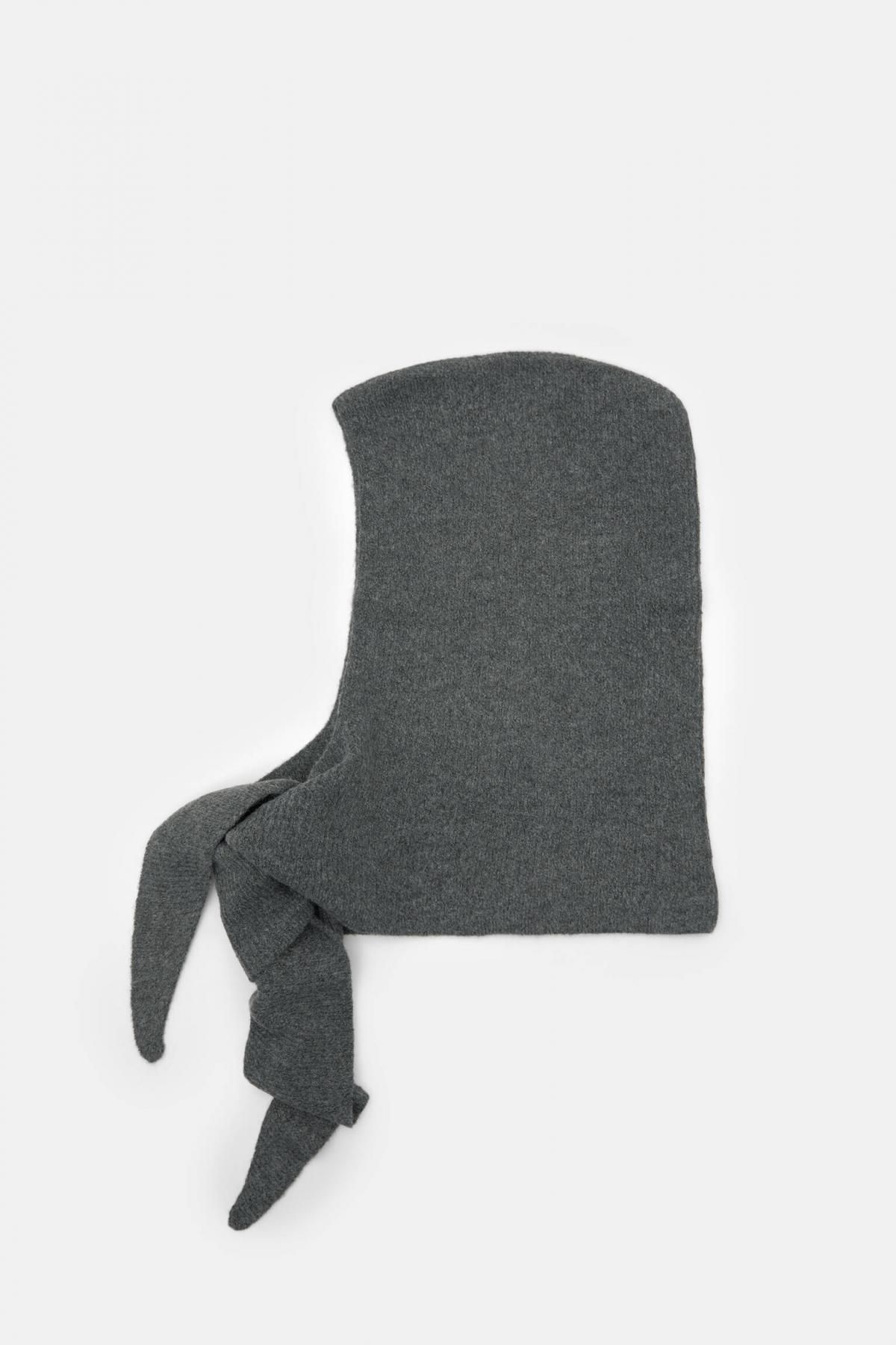 풀앤베어 골지 니트 바라클라바 7931/403 ANTHRACITE GREY - 메인 이미지