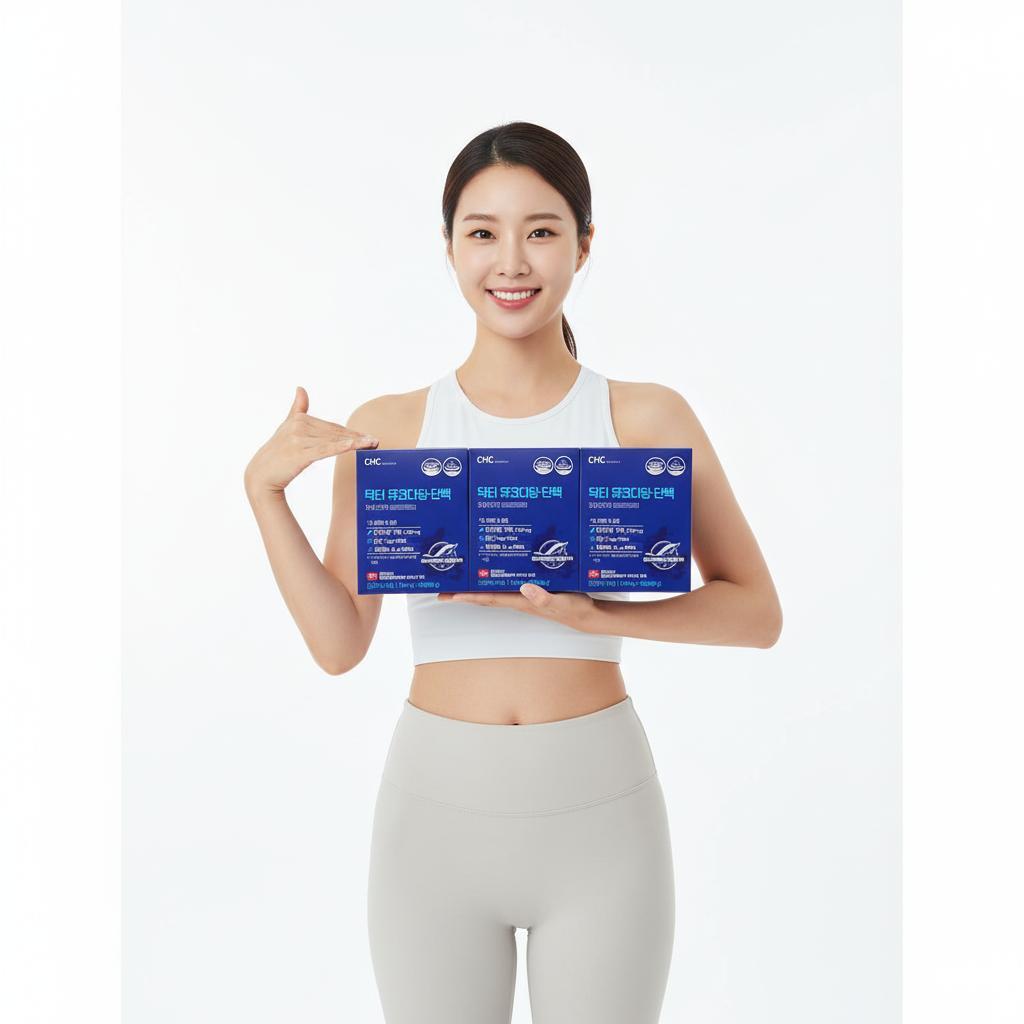 CHC 닥터 뮤코다당단백 콘드로이친 1200 철갑상어연골 1 100mg 60정 3개월분 - 메인 이미지