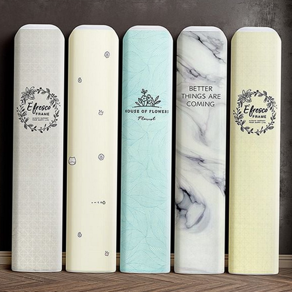 인테리어 스탠드 에어컨 커버 플라워 에어컨 가리개 먼지 무풍 보관