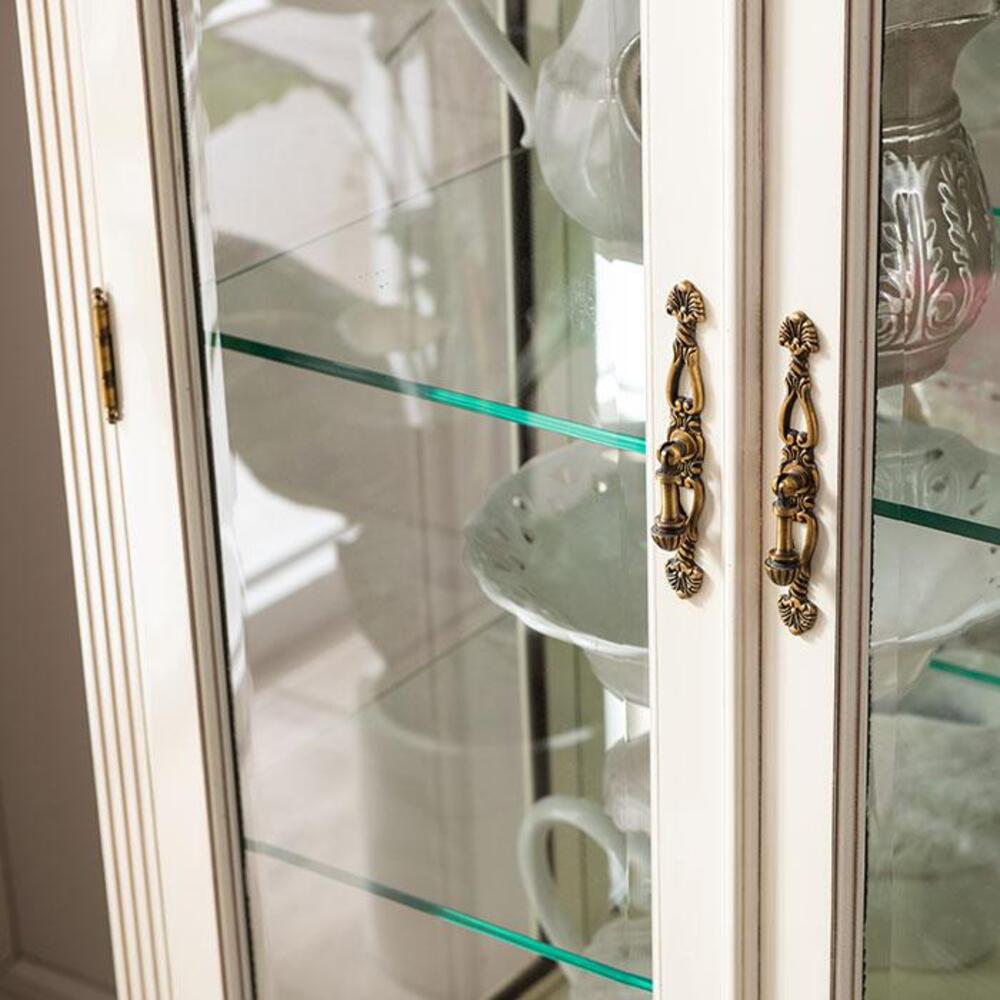 까사홈 베로나 엔틱 유리 장식장