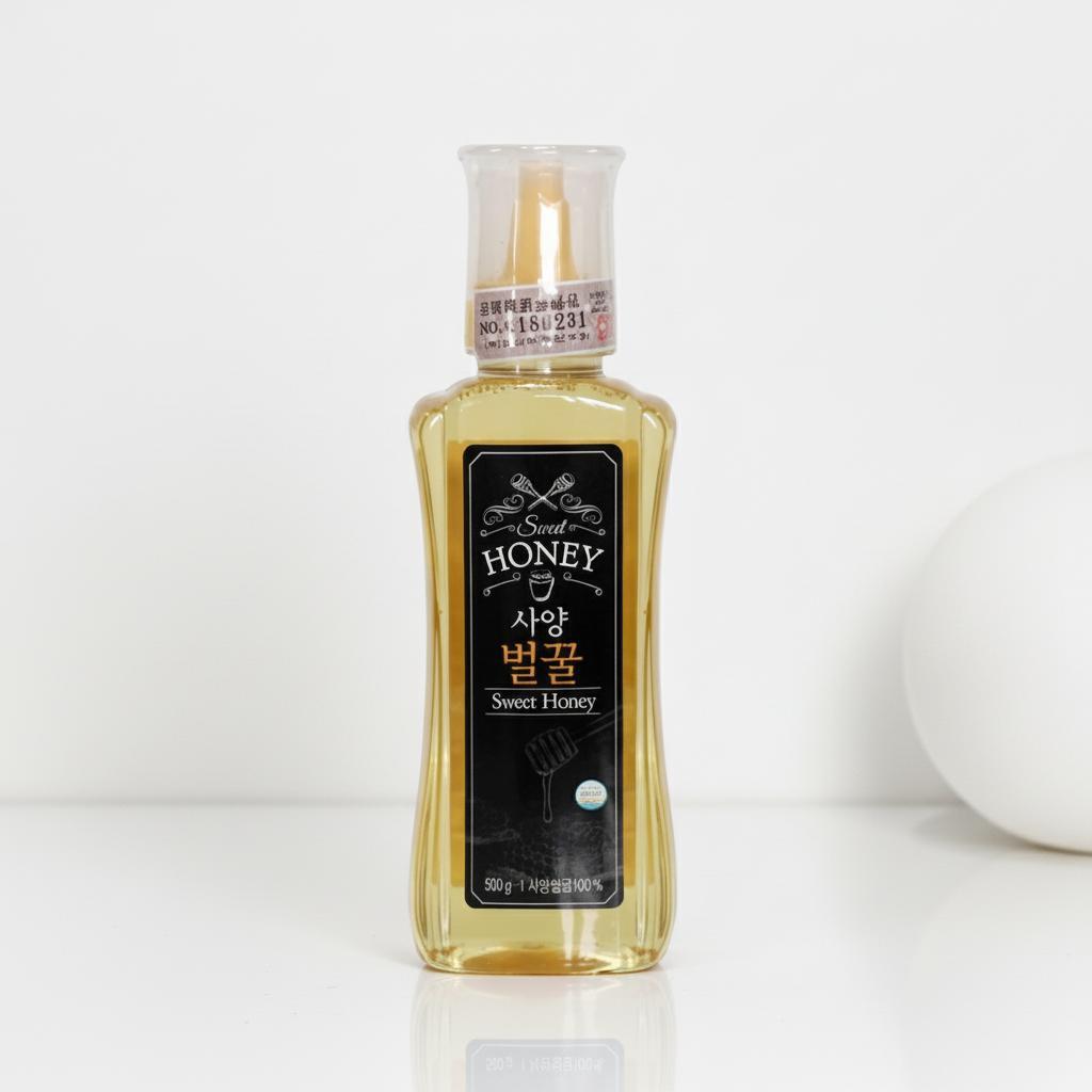 꽃샘 사양벌꿀 500g - 상품 이미지
