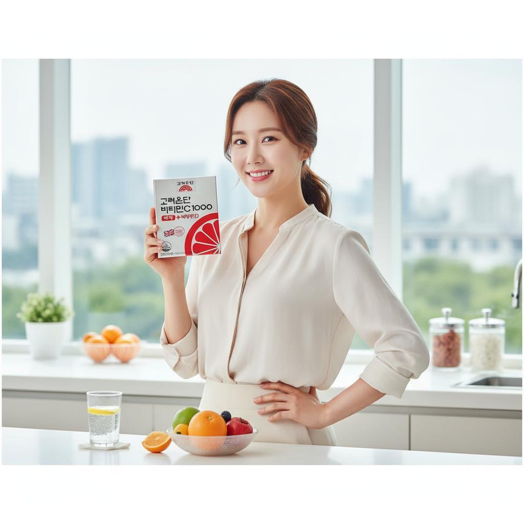 고려은단 비타민C1000 이지 + 비타민D 600mg x 120정 - 상품 이미지