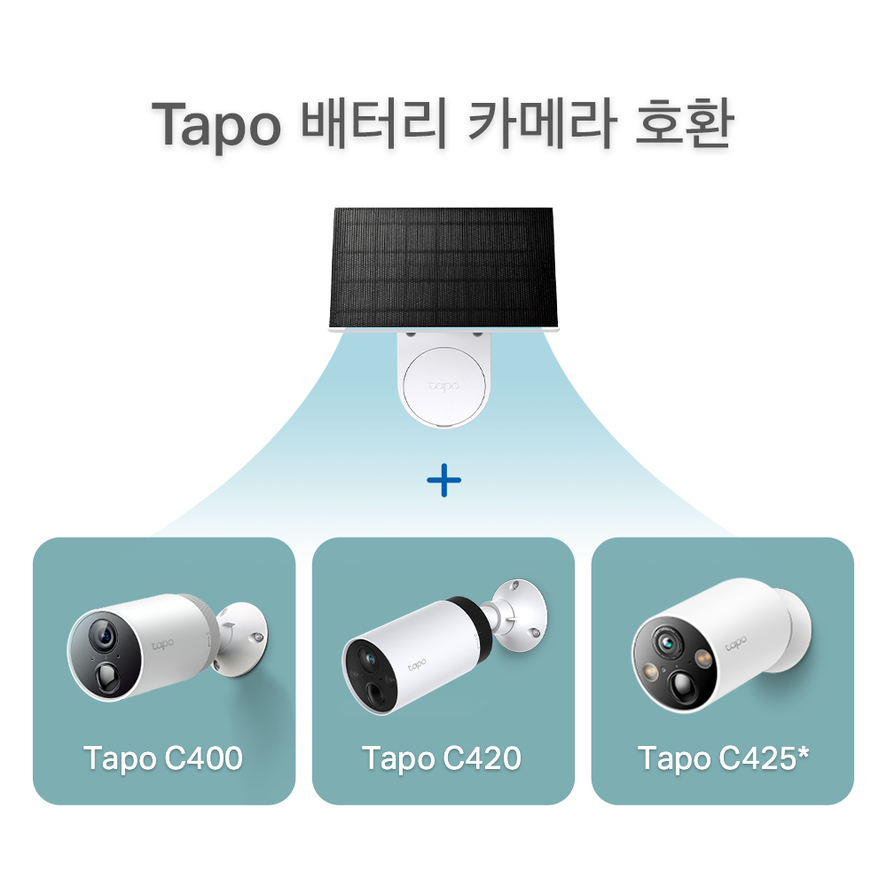 티피링크 Tapo A201 배터리 카메라용 태양광 충전 패널 - 상세 이미지 5