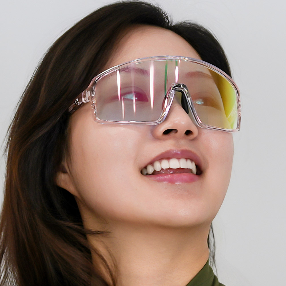 아크로 알레도스 미러 변색 렌즈 선글라스 골프, 런닝, 테니스, 등산, 자전거 스포츠 고글 - 상세 이미지 3