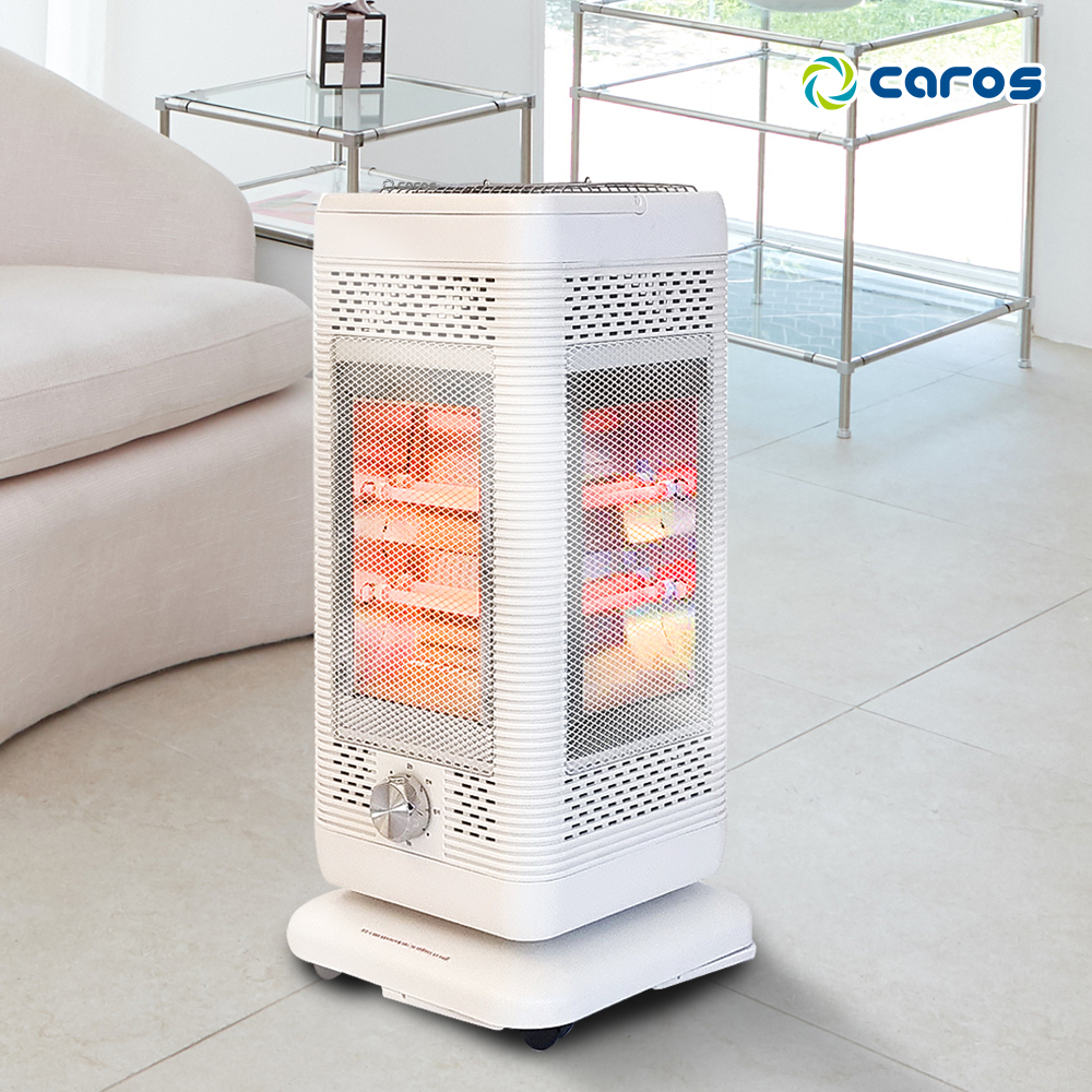 캐로스 오방난로 가벼운 전기히터 난방기 스토브 업소용 가정용 사무실 무소음